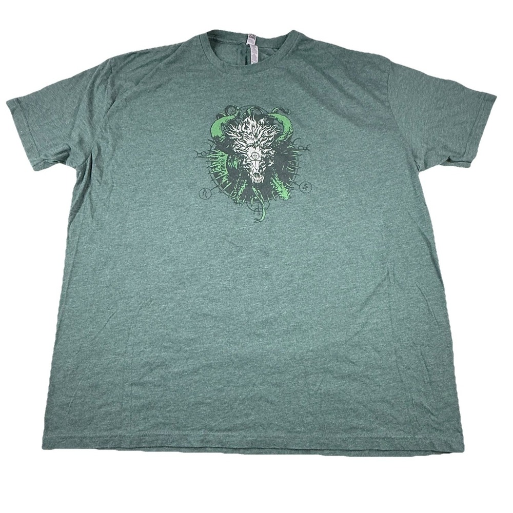 Diablo‎ IV Vessel Of Hatred Launch Day 10.8.24 T-Shirt Heather Green Men's 2XL